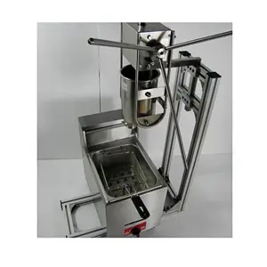Multifunctional Automatic Deep Fried Churros Machine With a 12L Electric Fryer