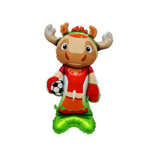 Globos de Aluminio con Forma de Animales (Vaca, Águila, Leopardo) para Fiestas Temáticas de Fútbol - Product Image 5