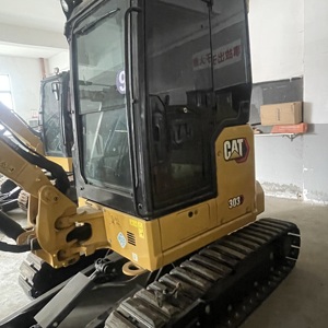 รถขุดขนาดเล็ก CAT 303 มือสอง 3 ตัน รถขุดไฮดรอลิกแบบตีนตะขาบ เครื่องจักรก่อสร้างขนาดกะทัดรัด - Product Image 5