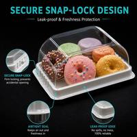Boîte d'emballage alimentaire transparente jetable de qualité supérieure pour pain, gâteau, chocolat, fromage, viande, œufs - Vente en gros de très haute qualité