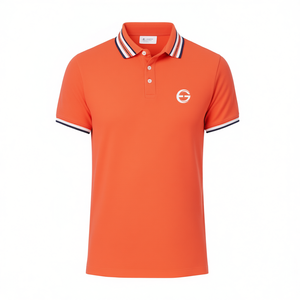 Vente en gros de polos de golf imprimés au design bon marché t-shirts à manches courtes uniformes avec broderie de logo personnalisé polos pour hommes - Product Image 1