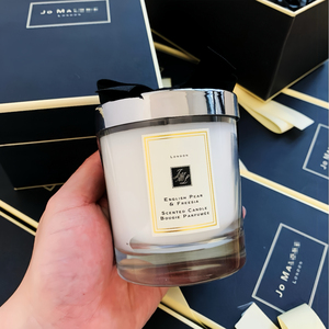 Tùy Chỉnh Thơm Nến Sang Trọng Jo Malon Vòng Nến Thủy Tinh Jar Bán Buôn Với Nút Chai Nắp Và Hộp Bao Bì Reed Khuếch Tán - Product Image 3