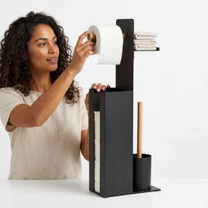 <span class=keywords><strong>Support</strong></span> mural moderne SY en acier inoxydable noir pour <span class=keywords><strong>brosse</strong></span> <span class=keywords><strong>WC</strong></span> <span class=keywords><strong>et</strong></span> porte-<span class=keywords><strong>papier</strong></span> <span class=keywords><strong>toilette</strong></span> avec étagère pour téléphone (porte-gobelet en plastique) pour salle de bain - Product Image 4
