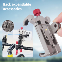 Support de caméra d'action CAME-TV Premium de haute qualité, léger, en alliage d'aluminium CNC, avec poignée adaptative et extension modulaire