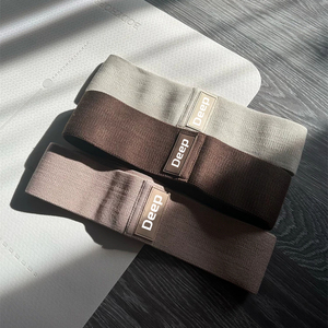 Nhà máy giá rẻ biểu tượng tùy chỉnh in Latex Vải tập thể dục chiến lợi phẩm hip vòng tròn thiết lập glute đàn hồi tập thể dục kháng ban nhạc - Product Image 5