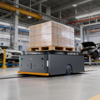 Robot AGV électrique XBOT, véhicule à guidage automatique, modèle XBOT 600KG, capacité de 600KG pour le transport logistique en usine, entrepôt intelligent