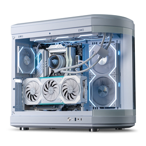 Ventilateur de boîtier PC ASIAHORSE Nyota <span class=keywords><strong>Aura</strong></span> Sync Blanc 120 mm ARGB PWM Radiateur 4 broches ABS Hydro Bearing Faible Bruit Ventilateur de refroidissement pour ordinateur - Product Image 5