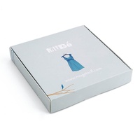 Boîte d'emballage pliable et boîte d'expédition en carton ondulé personnalisée avec impression du logo RG pour l'envoi et l'emballage cadeau
