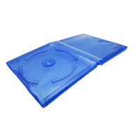 Étui de rangement original pour disques CD, bleu, pour Sony Playstation 5, pour jeux PS5, coque de remplacement pour disque simple