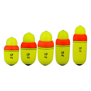 Voyant lumineux électronique rouge et vert couleurs jour et nuit double usage 40g-100g Long Casting Light up Bobber Fishing Float - Product Image 2