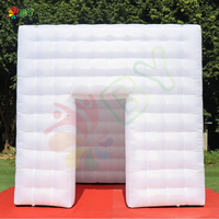 Tente gonflable d'événement de partie de photomaton gonflable fait sur commande d'usine pour la décoration de salon commercial