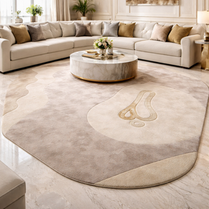 Alfombra Moderna Abstracta Hecha a Mano <span class=keywords><strong>para</strong></span> Sala <span class=keywords><strong>de</strong></span> Estar, Alfombra <span class=keywords><strong>de</strong></span> Lujo <span class=keywords><strong>para</strong></span> Villa Islámica, Alfombras Personalizadas <span class=keywords><strong>para</strong></span> Interiores <span class=keywords><strong>de</strong></span> Majlis, Alfombras y <span class=keywords><strong>Tapetes</strong></span> Árabes - Product Image 4