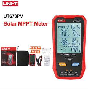 เครื่องวัดพลังงานแสงอาทิตย์ UNI-T UT673PV แบบ MPPT สำหรับทดสอบกระแสไฟฟ้าโซลาร์เซลล์ - Product Image 4