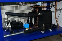 Norme CE De Fermentation De Brasserie Système Petit 5HP glycol refroidisseur machine de refroidissement