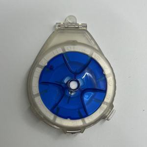 Boîte de rangement pour ligne de pêche Ztc579, boîte à bobines multifonctionnelle en plastique avec coupe-ligne rapide, vert, jaune, bleu, unisexe - Product Image 3