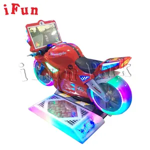 A buon mercato per bambini Video simulatore di corse a gettoni macchina da gioco di grandi dimensioni Moto di velocità per la vendita