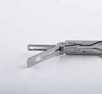 Herramienta de cerrajero Lishi TOY40 2 en 1, decodificador y selección, herramienta Lishi 2 en 1