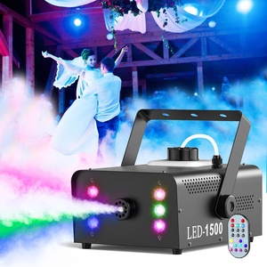 1500W khói Máy RGB 6 LED sương mù máy với điều khiển từ xa cho DJ Disco Đảng hộp đêm giáng sinh hiệu ứng sân khấu <span class=keywords><strong>Fogger</strong></span> máy - Product Image 2