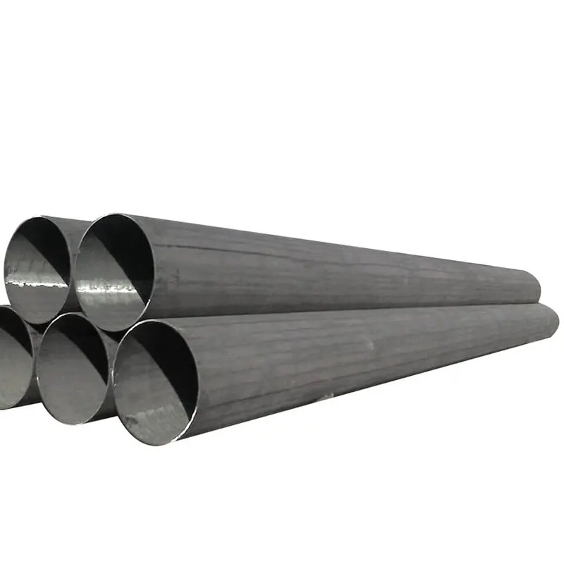 Tubo de ferro MS ERW de alta resistência Tubos de aço soldado carbono 25mm