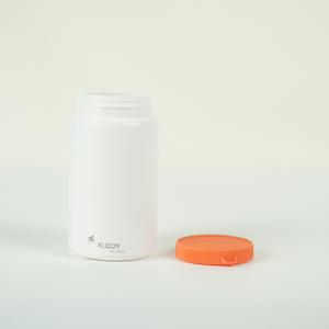 고품질 도매 흰색 알약 플라스틱 병 캡슐 용기 알약 병 플라스틱 캡슐 포장 병 입구가 있는 병 - Product Image 2