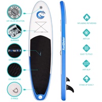 FUNWATER Livraison Gratuite Dropshipping OEM 11» Gonflable planche de surf doux top conseil stand up paddle board gonflable sup