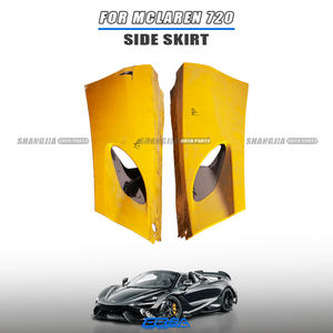 Divisor Lateral de Plástico PP Original para McLaren 720s, Color Amarillo, OE 14AA634CP 14AA640CP - Product Image 2