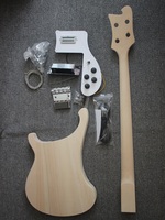 Weifang Rebon 4 Senar Kit Gitar Bass Elektrik Ricken 4003 Belum Selesai (DIY)/Paket Gitar Elektrik