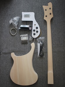 Weifang Rebon <span class=keywords><strong>4</strong></span> Dây Chưa Hoàn Thành DIY Ricken Electric Bass <span class=keywords><strong>Guitar</strong></span> <span class=keywords><strong>Kit</strong></span>/Gói <span class=keywords><strong>Guitar</strong></span> Điện - Product Image 6