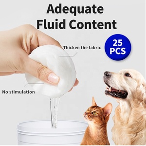 Toallitas Húmedas para Ojos de Mascotas, Fórmula Suave con Extractos de Plantas, Almohadillas para Eliminar Manchas de Lágrimas para Perros y Gatos, Limpieza Diaria de Ojos, Venta al Por Mayor Personalizada - Product Image 3