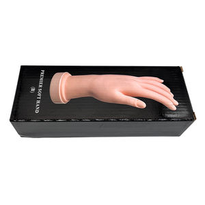 Amovible Faux Plastique Faux Kits Mannequin Flexible Débutant Doux Silicone Outil À Main <span class=keywords><strong>Nail</strong></span> <span class=keywords><strong>Art</strong></span> Doigt Formation Modèle Pratique - Product Image 4