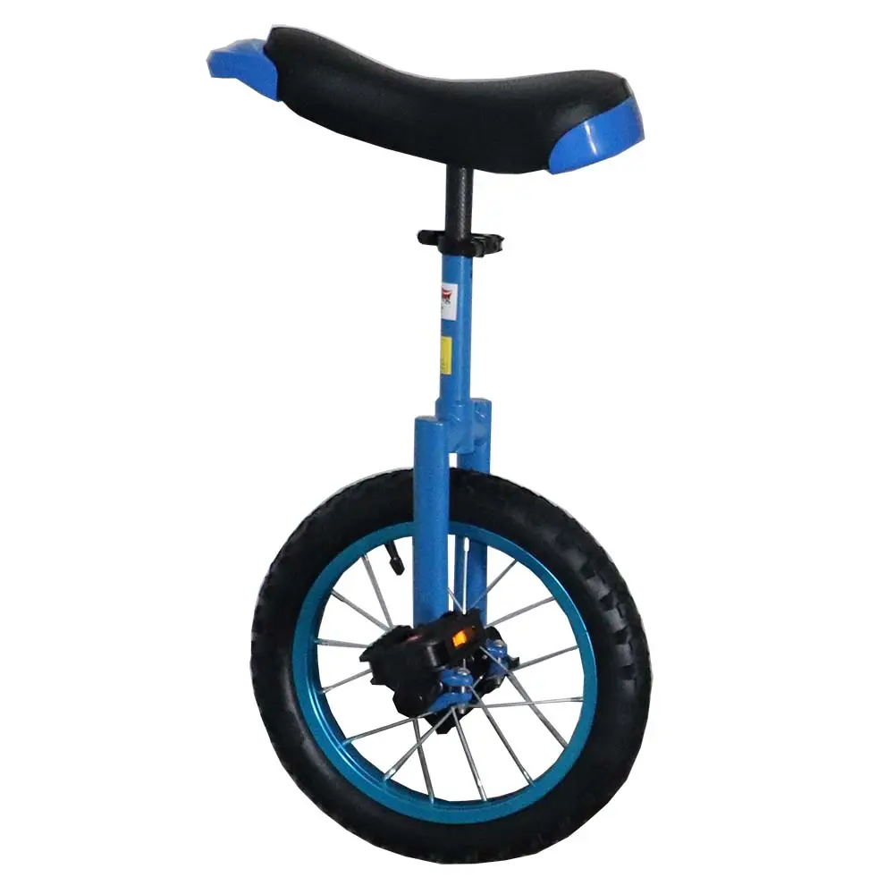 Bicicleta de equilibrio de una rueda para bebé, monociclo de acero, 14 pulgadas