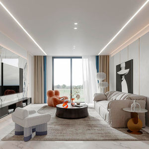 Novo Design de Luz LED Linear de Alta Brilho DC12V/24V 700lm com 400 LEDs em Alumínio, Iluminação Interna IP20 com Chips COB para Sala de Estar - Product Image 6