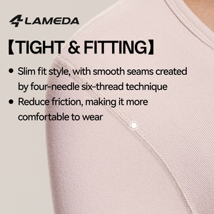 Fabricante de Ropa Interior Térmica de Roca Volcánica para Mujer, Marca Privada LAMEDA, Logotipo Personalizado, Ropa Interior de Ciclismo de Invierno - Product Image 4
