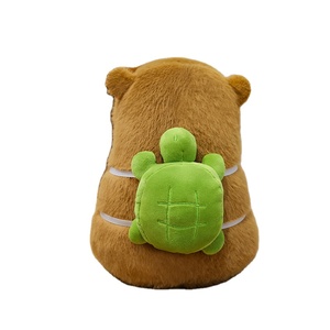 20cm bánh mì nướng capybara búp bê kapibala dễ thương Thú nhồi bông Đồ chơi gối capybara đồ chơi sang trọng Sản xuất động vật capybara - Product Image 2