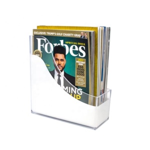 תיק בעל מגזין מותאם אישית מארגן עבור הרכבה קל פונקציונלי עבור דף שולחן עבודה לבן - Product Image 2