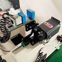 Máquina de fresado y perforación para ranuras de un solo filo en perfiles de aluminio, UPVC y persianas de vinilo