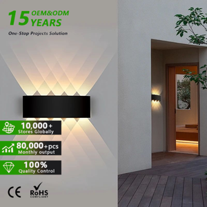 IP65 lampada da parete a LED impermeabile da esterno 2W 4W 6W 8W 10W 12W applique da parete fino a scala ridotta <span class=keywords><strong>lampade</strong></span> da parete - Product Image 1