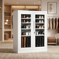 Meuble à chaussures vertical moderne en métal, portable, pour salon, avec couleur et logo personnalisables
