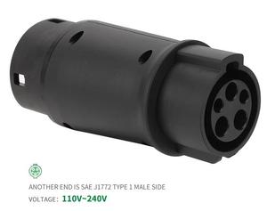 Adaptador de cable EV de nueva condición para estación de carga <span class=keywords><strong>enchufable</strong></span> híbrida tipo 1 a Tipo 2 para automóvil EV - Product Image 3