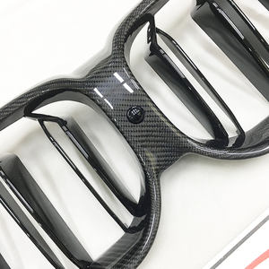 Kisi depan gaya <span class=keywords><strong>M</strong></span> serat karbon untuk BMW 6 Series G32 GT LCI Sedan 2021 + kisi tengah Bumper depan - Product Image 4