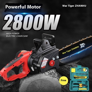 220V Industrial-Grade Handheld Chain Saw Battery-Powered <b>Power</b> <b>Tool</b> for Wood and Stone Chopping - Product Image 2