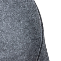 Tapis de sol extra épais non adhésif en tissu non tissé polyester moderne, coussin antidérapant pour sols durs