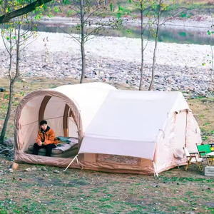 Tienda de Campaña Inflable de Lujo de Alta Calidad, <span class=keywords><strong>Simple</strong></span>, de Oxford 200D, Apertura Automática Rápida, Impermeable, para 5-8 Personas, para Campamento al Aire Libre - Product Image 5