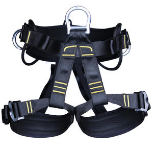 Arnés de Seguridad de Medio Cuerpo Tupa, Poliéster Ajustable, Hebilla de Conexión Rápida, 3 Anillas en D para Escalada, Rappel y Aventuras al Aire Libre - Product Image 5