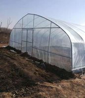 Couvercle en plastique 6m x 10m Mini serre intérieure