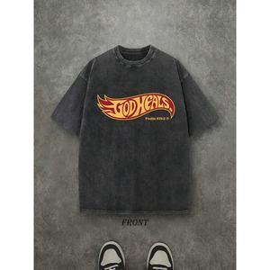 Customs Print Streetwear Graphic Tees Blank Tshirt Plus Size Men'S Clothing <b>Acid</b> <b>Wash</b> T-Shirt Mens Custom Vintage T Shirts - Product Image 5