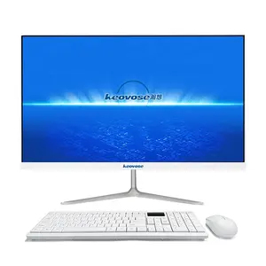 21,5 pouces LED haute qualité batterie intégrée ordinateur de jeu monobloc de bureau avec Webcam Business tout en un PC Barebone