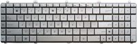 Nouveau clavier d'ordinateur portable argenté US en anglais pour ASUS N55 N55S N55SF N55SL N75SF N75SL, claviers de remplacement internes