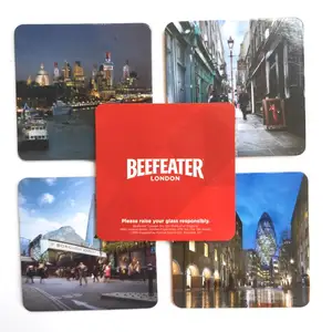 Custom design Günstige Tasse Untersetzer <span class=keywords><strong>Looney</strong></span> <span class=keywords><strong>Tunes</strong></span> Cartoon MDF Kork Untersetzer - Product Image 1