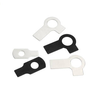 DIN 463 Arandela de lengüeta Arandela de tope de lengüeta externa DIN463 Arandelas de <span class=keywords><strong>doble</strong></span> lengüeta con dos grifos <span class=keywords><strong>Grifo</strong></span> largo y corto DIN463 - Product Image 1